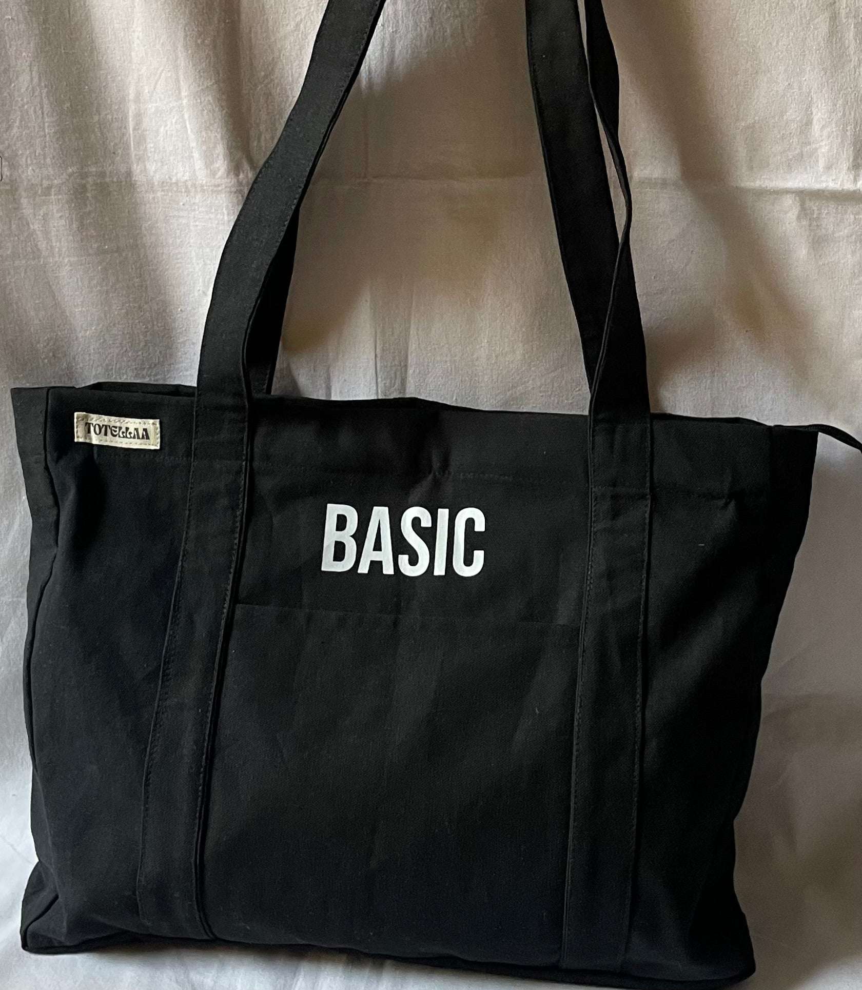 Essential Black Tote Bag
