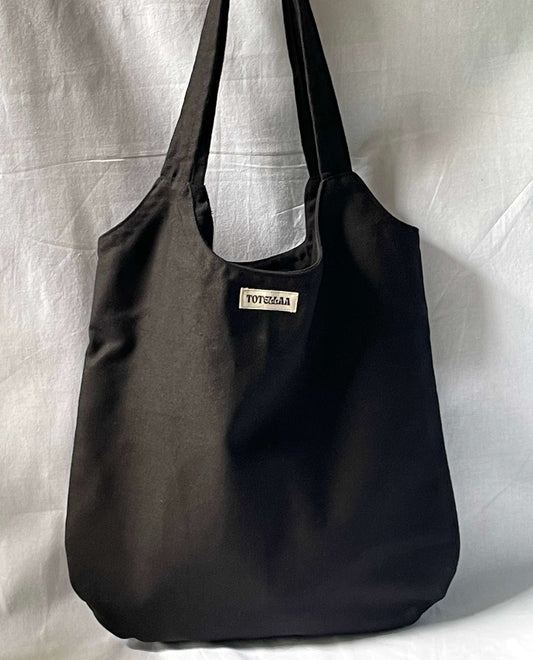 Exclusive Black Round Tote