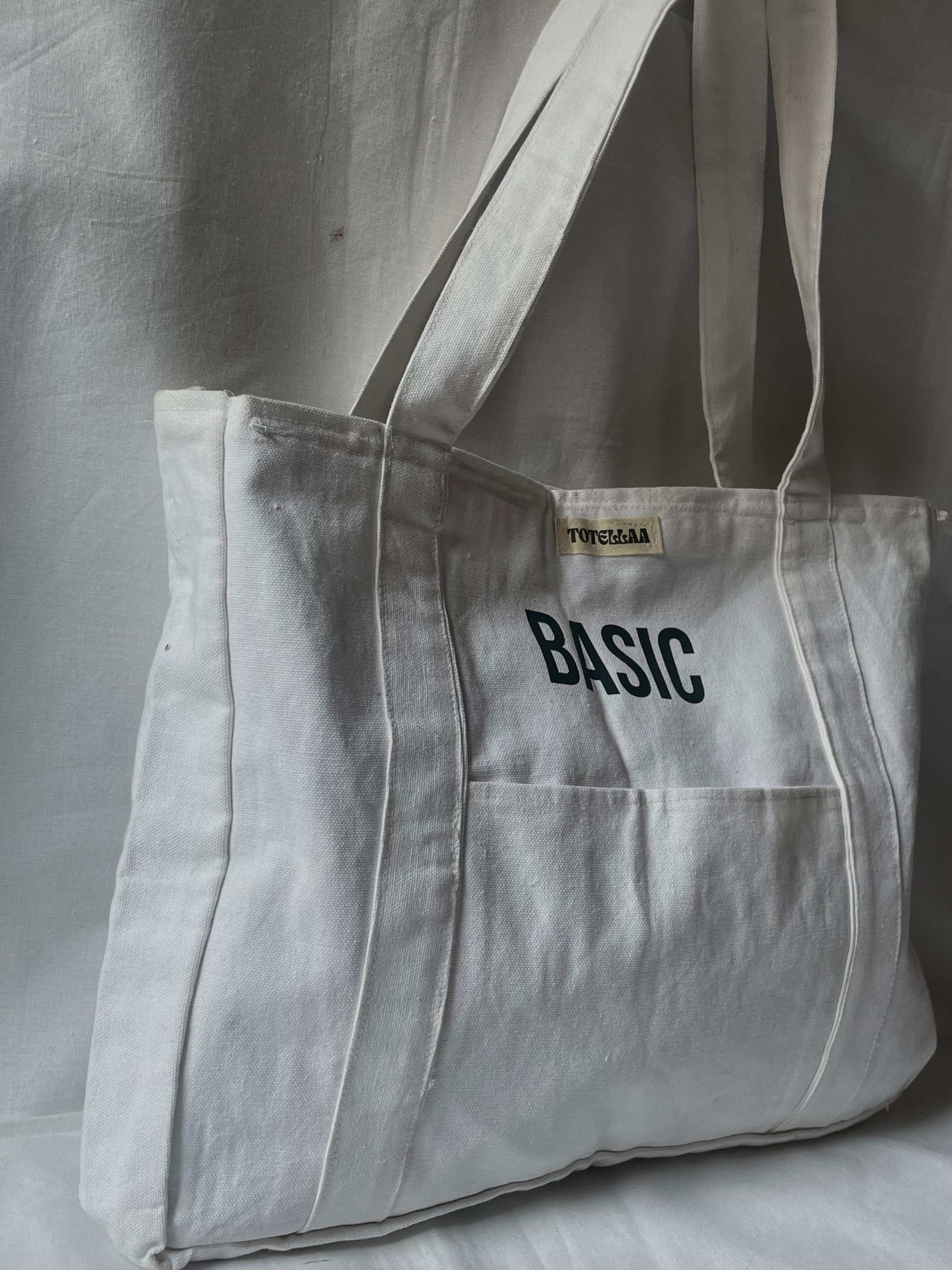 Essential White Tote Bag
