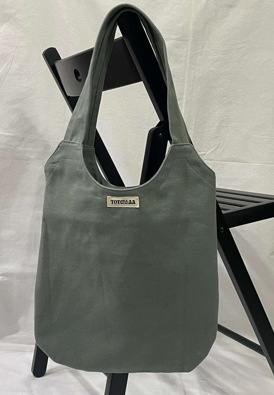 Exclusive Green Round Tote